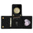 For Samsung Galaxy Z Flip7 5G Case Zipper Wallet PU + TPU + PC Phone Cover with Shoulder Strap - Black - 2