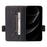 For iPhone 18 Pro / 17 Pro Case Leather Wallet Flip Phone Cover with Hardware Decor - Black - 2