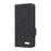 For iPhone 18 Pro / 17 Pro Case Leather Wallet Flip Phone Cover with Hardware Decor - Black - 6