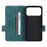 For iPhone 18 Pro Max / 17 Pro Max Case Leather Wallet Flip Phone Cover with Hardware Decor - Blue - 5