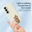 For Samsung Galaxy A56 5G Case Angry Cat Pattern Printing Straight Edge TPU Phone Back Cover - Beige - 4