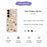 For Samsung Galaxy A56 5G Case Merry Christmas Pattern Printing Straight Edge TPU Phone Back Cover - Beige - 2