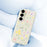 For Samsung Galaxy A56 5G Case Small Flowers Pattern Printing Straight Edge TPU Phone Back Cover - Beige - 4