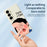 For Samsung Galaxy A56 5G Case Make Faces Kid Pattern Printing Straight Edge TPU Phone Back Cover - Beige - 3