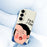 For Samsung Galaxy A56 5G Case Make Faces Kid Pattern Printing Straight Edge TPU Phone Back Cover - Beige - 4