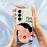 For Samsung Galaxy A56 5G Case Make Faces Kid Pattern Printing Straight Edge TPU Phone Back Cover - Beige - 5
