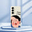 For Samsung Galaxy A56 5G Case Make Faces Kid Pattern Printing Straight Edge TPU Phone Back Cover - Beige - 7