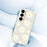 For Samsung Galaxy A56 5G Case White Daisy Pattern Printing Straight Edge TPU Phone Back Cover - Beige - 4