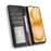 For vivo X200 FE 5G / S30 Pro mini 5G Leather Case Wallet Stand Retro Texture Phone Cover - Black - 3