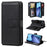 For iPhone Air Leather Case with 10 Card Holder Phone Cover Stand - Black - 1