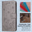 For iPhone Air Leather Wallet Case Cat Bee Pattern Phone Cover Stand - Grey - 3