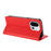 For OnePlus 13T 5G Phone Cases Punk Style Imprinted Wallet Stand Leather Cover - Red - 3
