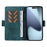 YIKATU For iPhone 18 Pro / 17 Pro Case  YK-007 Litchi Texture PU Leather Wallet Phone Cover - Blue - 2