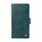 YIKATU For iPhone 17 Case  YK-007 Litchi Texture PU Leather Wallet Phone Cover - Blue - 6