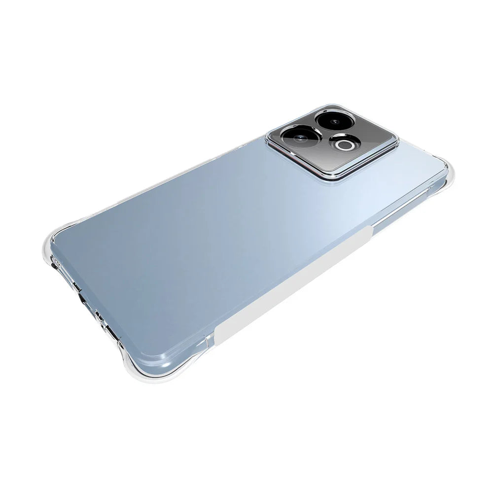 WANLONFENG For Realme GT 7 5G TPU Case  WL2 Series 2.0mm Phone Cover with 2Pcs Tempered Glass Films - Transparent - 5