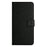 For Samsung Galaxy S25 FE Case PU Leather Wallet Phone Cover Litchi Texture, Black - 4