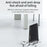 For vivo X Fold5 5G Case View Window PU Leather Stand Smart Phone Cover - Black - 3