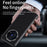 For vivo X Fold5 5G Case View Window PU Leather Stand Smart Phone Cover - Black - 4