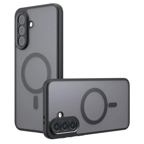 For Samsung Galaxy A36 5G Magnetic Case TPU+PC Matte Phone Cover - 1