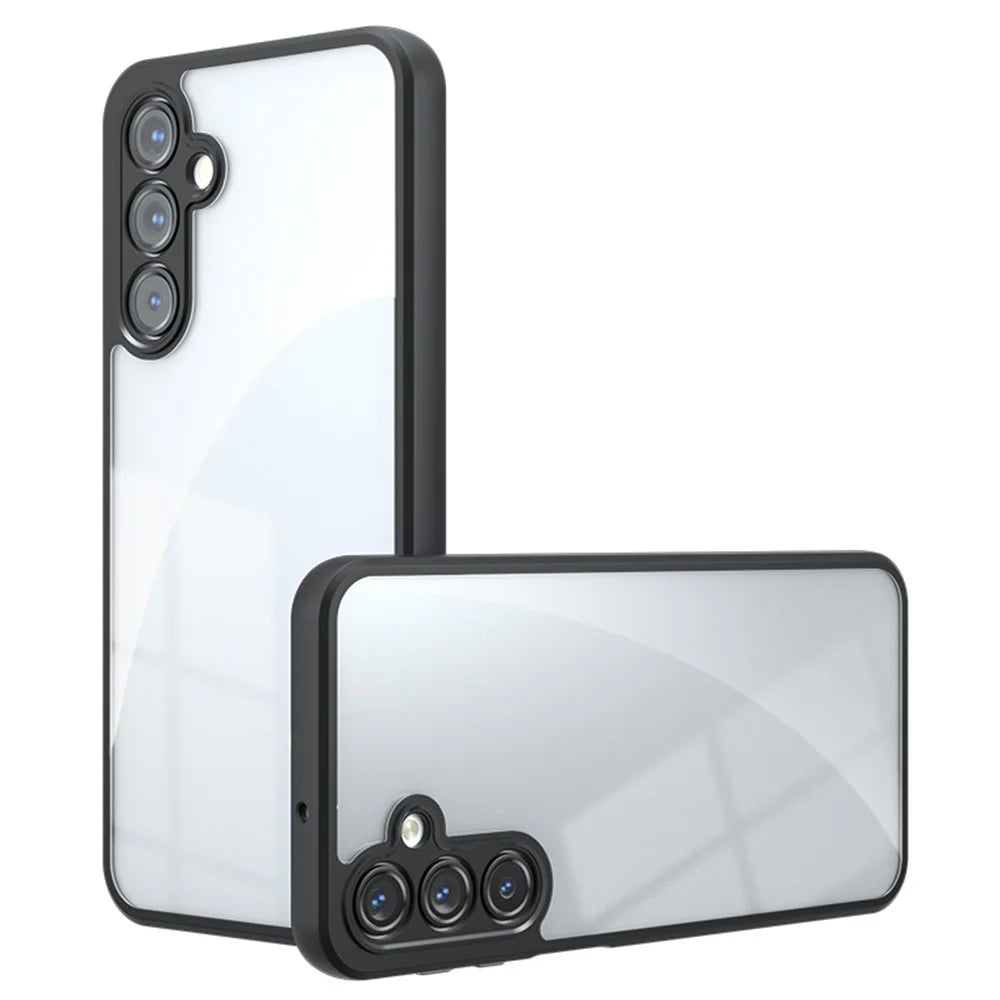 For Samsung Galaxy M16 5G / F16 5G Case TPU + PC Shockproof Clear Phone Cover - 1