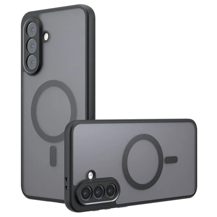 For Samsung Galaxy A26 5G Magnetic Case TPU+PC Matte Phone Cover - 1