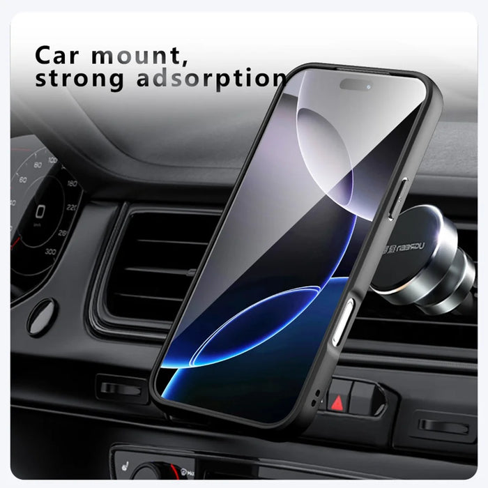 For iPhone Air Case Compatible with MagSafe TPU+PC Matte Phone Cover - 4