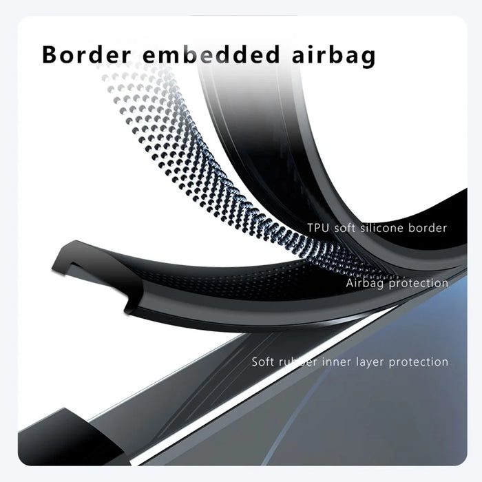 For iPhone Air Case Compatible with MagSafe TPU+PC Matte Phone Cover - 5