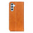 For Samsung Galaxy S25 FE Case Split Leather Flip Wallet Phone Cover - Brown - 7
