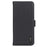 KHAZNEH For Samsung Galaxy S25 FE Case Genuine Cow Leather Flip Phone Cover - Black - 6