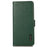KHAZNEH For Samsung Galaxy S25 FE Phone Case Genuine Cow Leather Cover RFID Blocking - Green - 6
