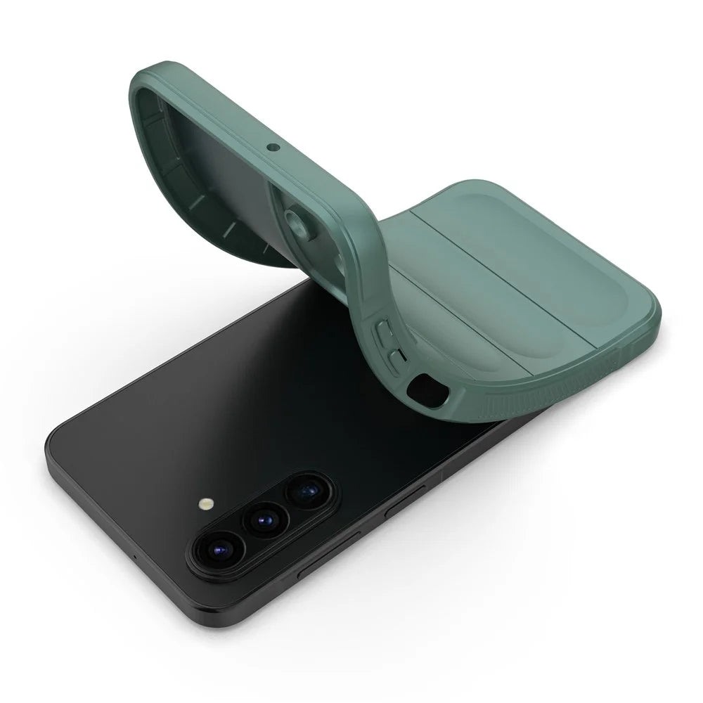 For Samsung Galaxy A18 5G / A18 4G / A17 5G / A17 4G Case Anti-Drop Soft TPU Rugged Phone Back Cover - Green - 2