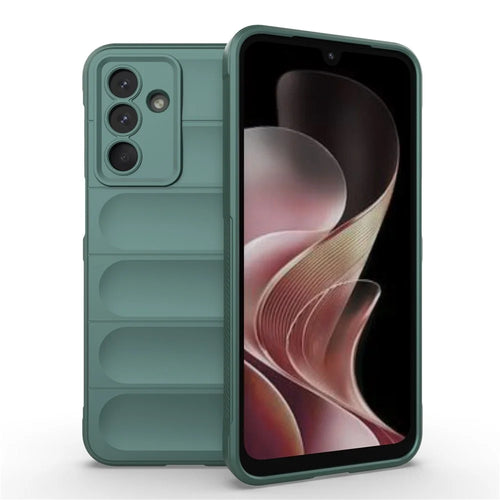 For Samsung Galaxy M36 5G Case Anti-Drop Soft TPU Rugged Phone Back Cover - Green - 1