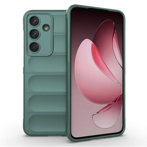 For Samsung Galaxy S25 FE Case Anti-Drop Soft TPU Rugged Phone Back Cover - Green - 1