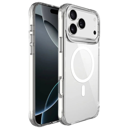 For iPhone 17 Pro Max Case Compatible with MagSafe TPU + PC Clear Phone Cover - 1