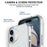 For iPhone 17 Case PC + TPU Dropproof Transparent Phone Cover - 4