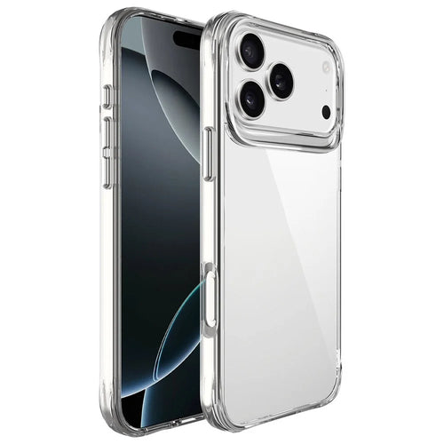 For iPhone 17 Pro Max Case PC + TPU Dropproof Transparent Phone Cover - 1