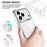 For iPhone 17 Pro Case PC + TPU Dropproof Transparent Phone Cover - 7