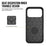 For iPhone 17 Pro Max Case Compatible with MagSafe Protective TPU+PC Phone Cover - Black - 2