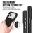 For iPhone 17 Pro Max Case Compatible with MagSafe Protective TPU+PC Phone Cover - Black - 3