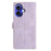 For iPhone 17 Wallet Case Folio Stand Card Holder Business Style Flip Cover - Purple - 7