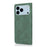 For iPhone 18 Pro Max / 17 Pro Max Case Wallet Magnetic Closing Leather Flip Phone Cover - Green - 7