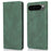 For Google Pixel 10 Pro XL / Pixel 9 Pro XL Case Wallet Magnetic Closing Leather Flip Phone Cover - Green - 1