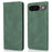 Phone Case For Google Pixel 10 / 10 Pro / 9 / 9 Pro , Wallet Magnetic Closing Leather Flip Cover - Green - 1