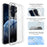 IMAK UX-5 Series For Samsung Galaxy S25 FE Case Shockproof TPU Clear Slim Back Shell - 4