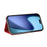 For iPhone 18 Pro / 17 Pro Leather Back Cover Zipper Wallet Kickstand Phone Case with Shoulder Strap - Red - 4