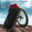 For iPhone Air Case Silicone + Metal Phone Cover with Tempered Glass Screen Protector - Black - 2