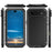 For iPhone Air Case Silicone + Metal Phone Cover with Tempered Glass Screen Protector - Black - 7