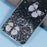 For Samsung Galaxy A56 5G Case Epoxy PVC Butterfly TPU Aesthetics Phone Cover - Black - 5