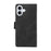 YIKATU For iPhone 17 Leather Case  YK-005 Skin-touch Feeling Wallet Phone Cover - Black - 6