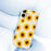 For iPhone 17 Case Sunflowers Pattern Printing Straight Edge TPU Phone Back Cover - Beige - 5